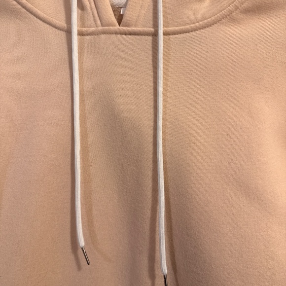 Pullover Graphic Hoodie Tan Size L Soft Cream Tan - Picture 5 of 6